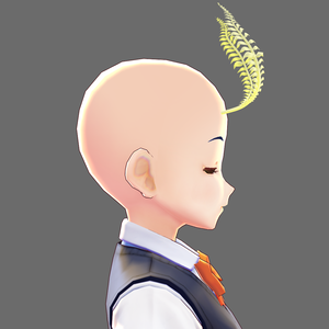 [VRoid]  moth antennae hair preset / ヘアプリセット