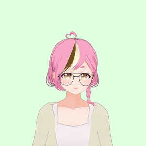 [VRoid] Glasses   hair preset / ヘアプリセット