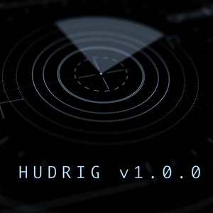 【リリース記念・25%off】HUDRIG - AfterEffects用のプロシージャル的HUD生成スクリプト