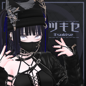 オリジナル3Dモデル「ツキセ Tsukise」