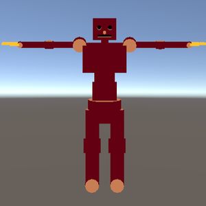 丸太人　3Dアバター