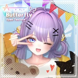 【8アバター対応】 Butterfly Eyes_ Texture 🦋 缩略图 12