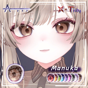 【9アバター対応】  【X-Tidy】 _Body&Makeup&eye_Texture 缩略图 2