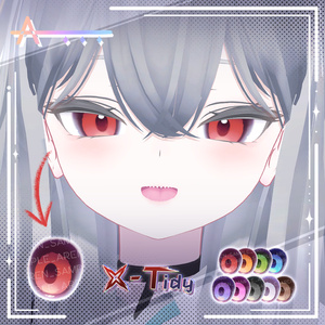 【9アバター対応】  【X-Tidy】 _Body&Makeup&eye_Texture 缩略图 9