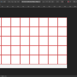 Affinity Designer 専用 LINE絵文字 8～40個(よこ 180px × たて 180px) + タブ画像 1個(よこ 96px ✕ たて 74px) テンプレート