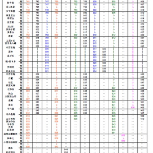 【2025年3月変更版】近鉄線(奈良線、京都線、大阪線)時刻表 PDFデータ - みかん印刷 - BOOTH
