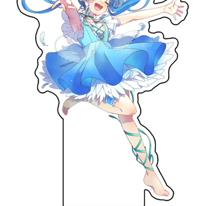 初音ミク 鏡音レン アクリルスタンド 千本桜 桜ミク - 描き下ろし 鏡音レン 桜パーティーver. Art by しゅがお BIG