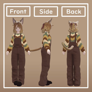 MaplePurl Overalls REWORK【マリシア対応】 缩略图 2