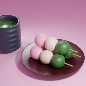 三色団子セット / Sanshoku Dango Set