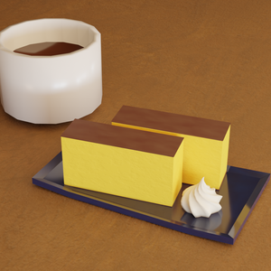 ローポリカステラセット Unity版 / Castella Set for Unity
