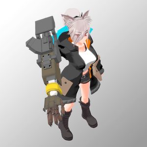 VRC向けオリジナルアバター「ATF/X-101E Banker Buster」