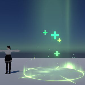 [VFX]Healing Circle Effect ヒーリングサークルの効果