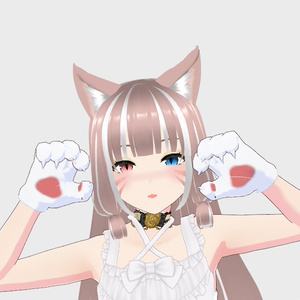 [VRoid 3D Model] Cute Cat VRM Model (Tail Rigged) - Archriest's Corner ...