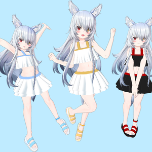  【Blanca;Redo用】フリルの水着セット