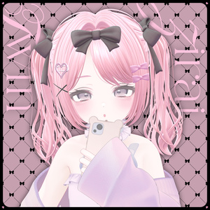 【VRChat】zirai_twin_hair 缩略图 2