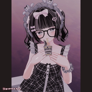 【VRChat】zirai_twin_hair 缩略图 21