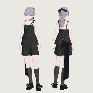 [Grus/Lapwing/Lowtus] cami bustier + half pants 缩略图 4