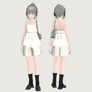 [Grus/Lapwing/Lowtus] cami bustier + half pants 缩略图 7