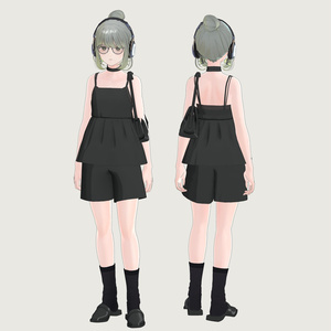 [Grus/Lapwing/Lowtus] cami bustier + half pants 缩略图 6