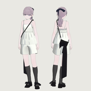 [Grus/Lapwing/Lowtus] cami bustier + half pants 缩略图 5