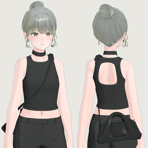 [Grus/Lapwing/Lowtus] American Sleeve Tank Top 缩略图 5