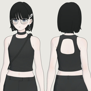 [Grus/Lapwing/Lowtus] American Sleeve Tank Top 缩略图 3