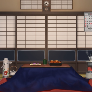 背景 フリー素材 和風室内 モシャスのイラスト Pixiv