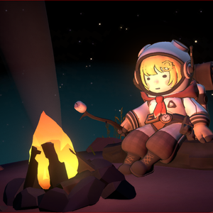 Space Ame Camping Amelia Watson 3D Model VRCHAT Girl vtuber 3D Character スペースアメキャンプアメリアワトソン3DモデルVRCHATガールvtuber3Dキャラクター