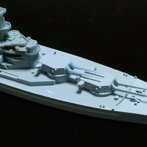 1/700 RN Aquila / イタリア王立海軍 航空母艦 アクィラ - 森の工作