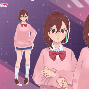 ダンダダン綾瀬桃3Dモデル DanDaDan Momo Ayase 3D Model