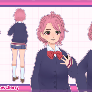 ダンダダン白鳥 愛羅綾3Dモデル DanDaDan Shiratori Aira 3D Model