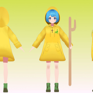 Luce Mascot 3Dモデル - Luce Mascot 3D Model Fan Art