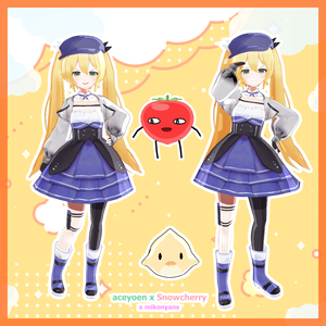 Dokibird Vtuber 3Dモデル - DokiBird 3D Model Fan Art