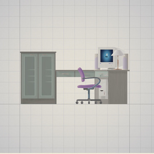 3d デスク