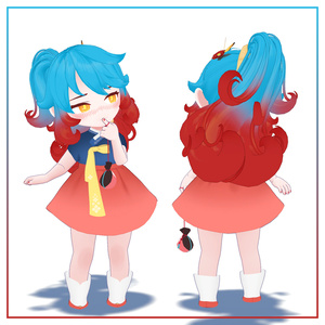 【3Dモデル】 Haeran (獬瀾) 缩略图 3