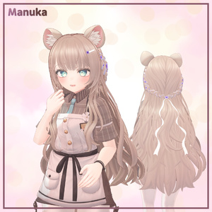 Half-tied wavy hair 缩略图 3