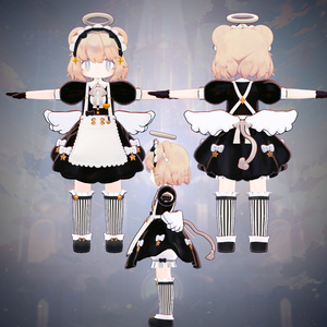 ７アバター対応イノセントデビルメイド Innocent Devil Maid Costume 缩略图 7