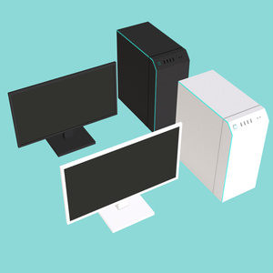 PCとモニター