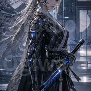 Samurai Visual Works｜Luna Veil【5 Visual Set】