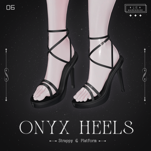 『 Onyx heels 』  8 アバター対応 