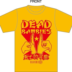 【ランダム缶バッジ付き】HEAVEN`S DOOR救済支援コラボTシャツ【デッドバンビーズ】
