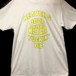 【ランダム缶バッジ付】 HEAVEN`S DOOR救済支援オリジナルTシャツ【ホワイト】