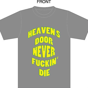 HEAVEN`S DOOR救済支援オリジナルTシャツ【グレー】