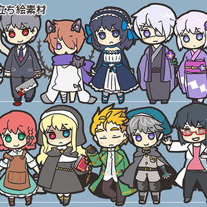 ちびキャラ素材まとめパック