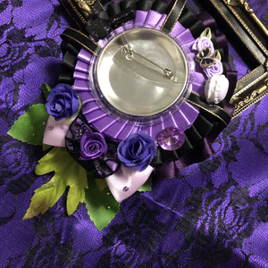 【受付中】ロゼット ハンドメイド オーダー 痛バ 缶バッジ ⚠️オーダー停止中⚠️ 缶バッジ 痛ロゼット オーダー