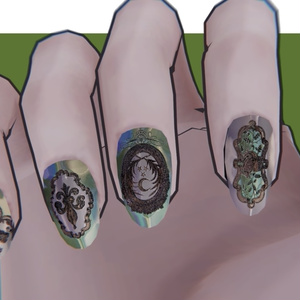 【MDollnail対応】ClassicalNail【4アバターMA対応】 缩略图 5