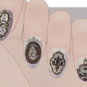 【MDollnail対応】ClassicalNail【4アバターMA対応】 缩略图 4