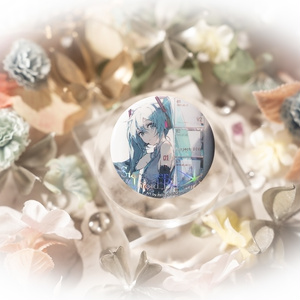 初音ミクアイマイナ」ラバーキーホルダー - ピノキオピー