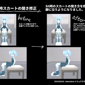 simuclara-シミュクララ-【VRChat向けアバター】【Quest対応】 缩略图 5