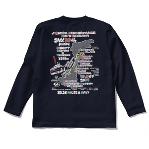 背面のみ！能登石川ツーリング長袖Tシャツ